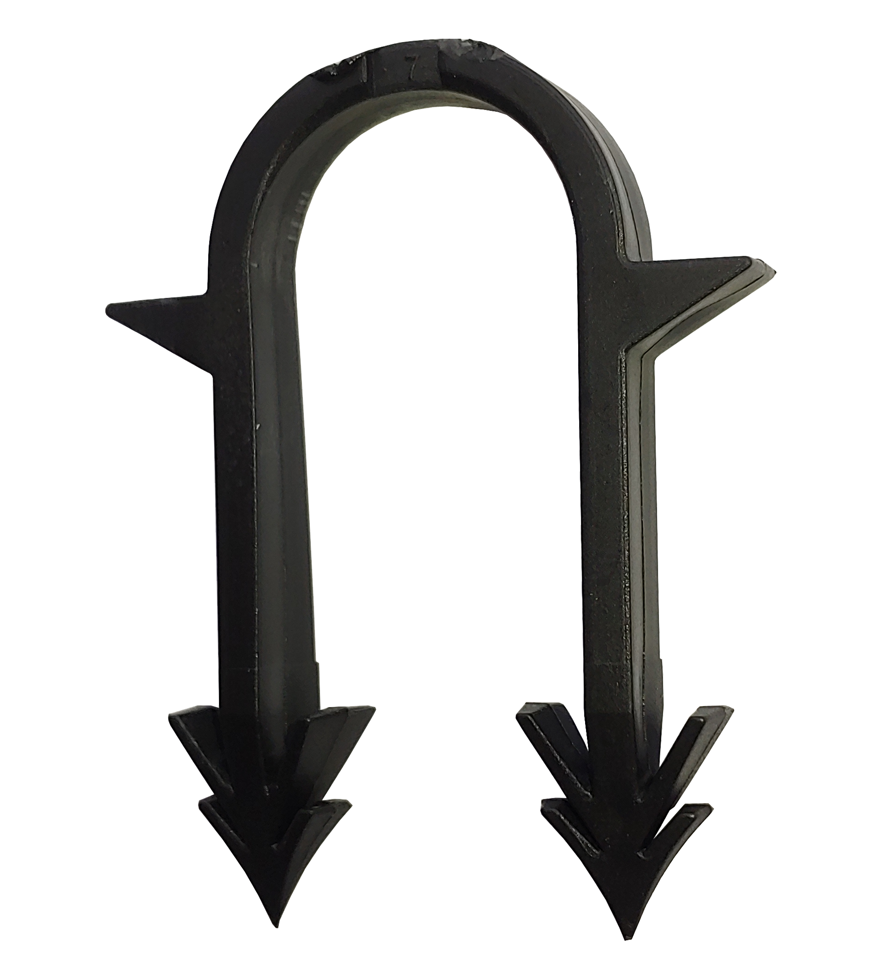 Гарпун-скоба такерна Cristal для кріплення труби теплої підлоги 50 мм 572 шт. Чорний