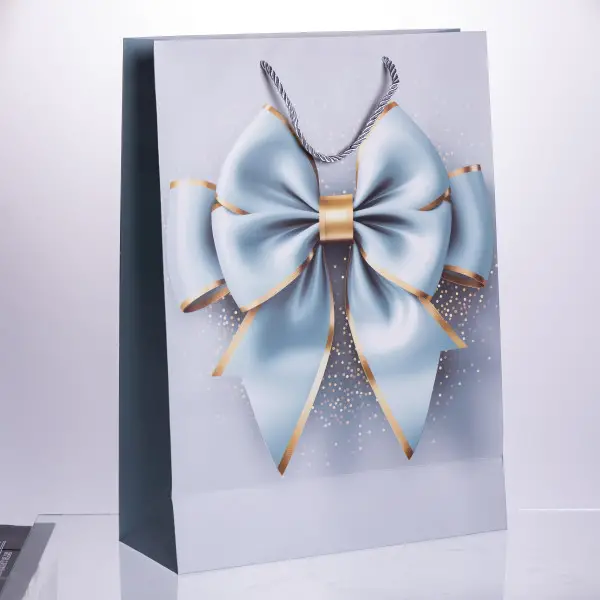 Подарочный пакет с бантом 30х12х42 см 12 шт. (HP-10359-14) - фото 7 Подарочный пакет с бантом 30х12х42 см 12 шт. (HP-10359-14) - фото 7