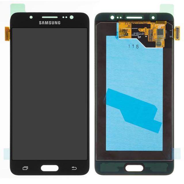 Дисплей модуль для Samsung J510H Galaxy J5 2016 AMOLED Черный - фото 2