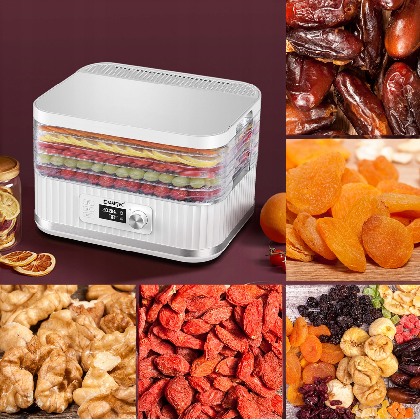 Сушарка для фруктів та овочів Maltec 450 Вт (1926238672) - фото 4 Сушарка для фруктів та овочів Maltec 450 Вт (1926238672) - фото 4