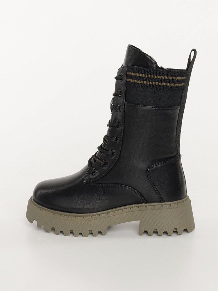 Ботинки детские зимние ЦБ-00232389 для девочки р. 33 Черный (29086151)