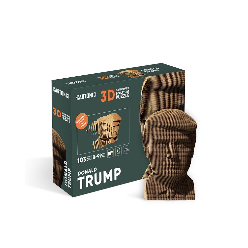 Картонный конструктор Cartonic 3D Puzzle DONALD T (8987147) - фото 4