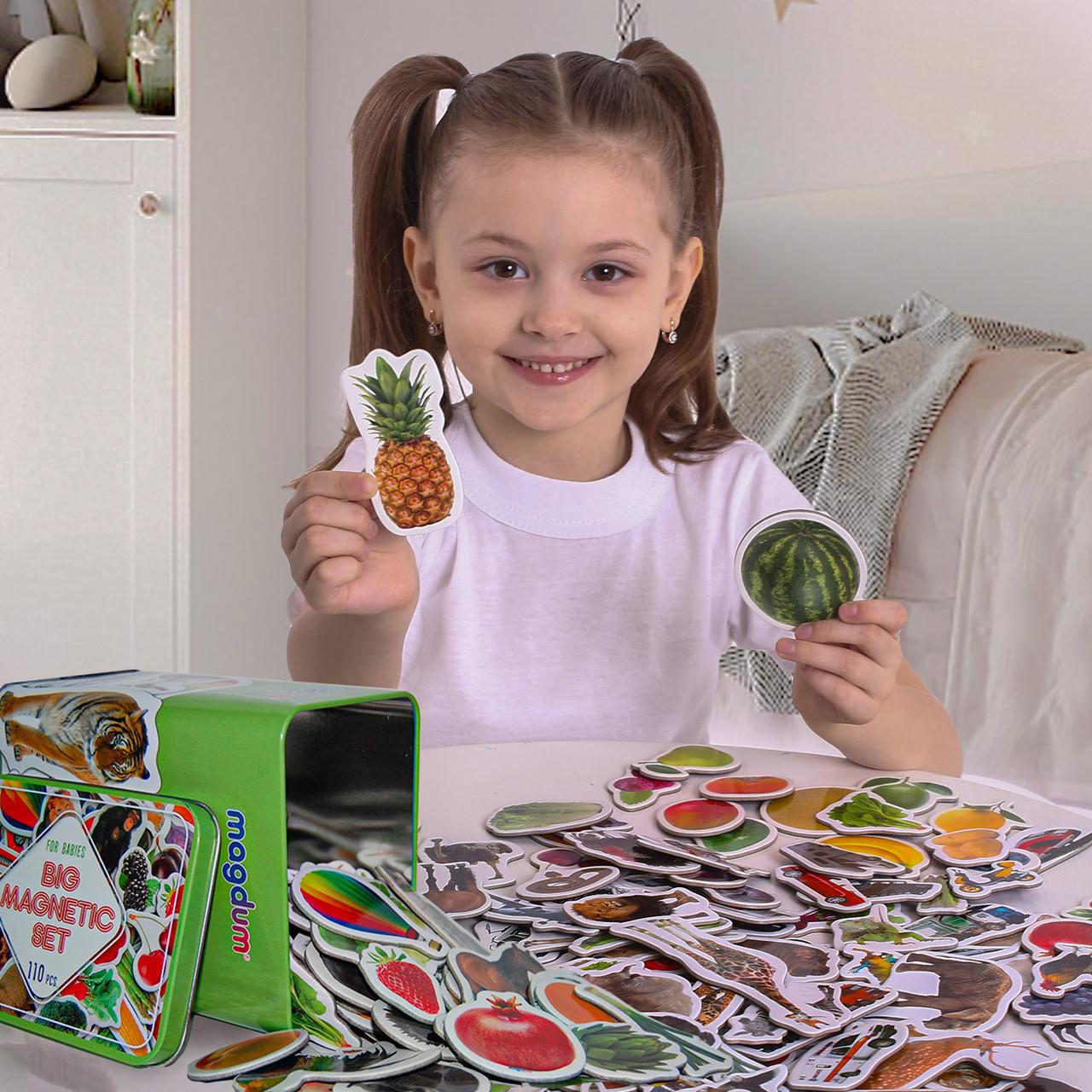 Подарунковий набір магнітів Magdum 110 шт. (ML4031-63 EN) - фото 8