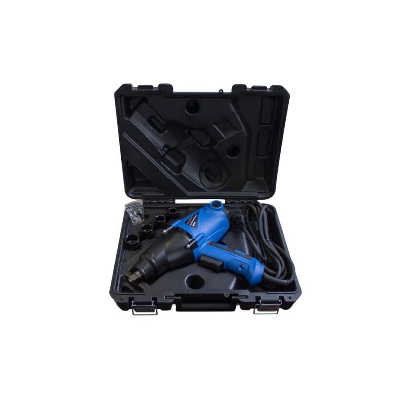 Гайковерт ударний електричний ROCKFORCE RF-03071 1/2" 220-240 V 1010 W 500Нм з комплектом головок 17/19/21/22 мм (13348774)