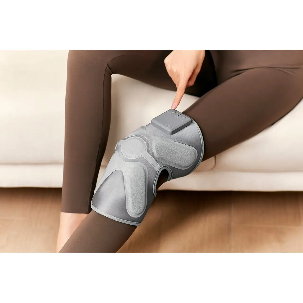 Електромасажер для колін з прогрівом та вібрацією SKG W3 Pro (2635408227) - фото 10