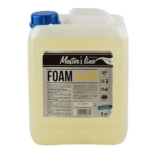 Активная пена Masters Line Foam Lite 1:8 5 л/6,05 кг (3757) Активная пена Masters Line Foam Lite 1:8 5 л/6,05 кг (3757)