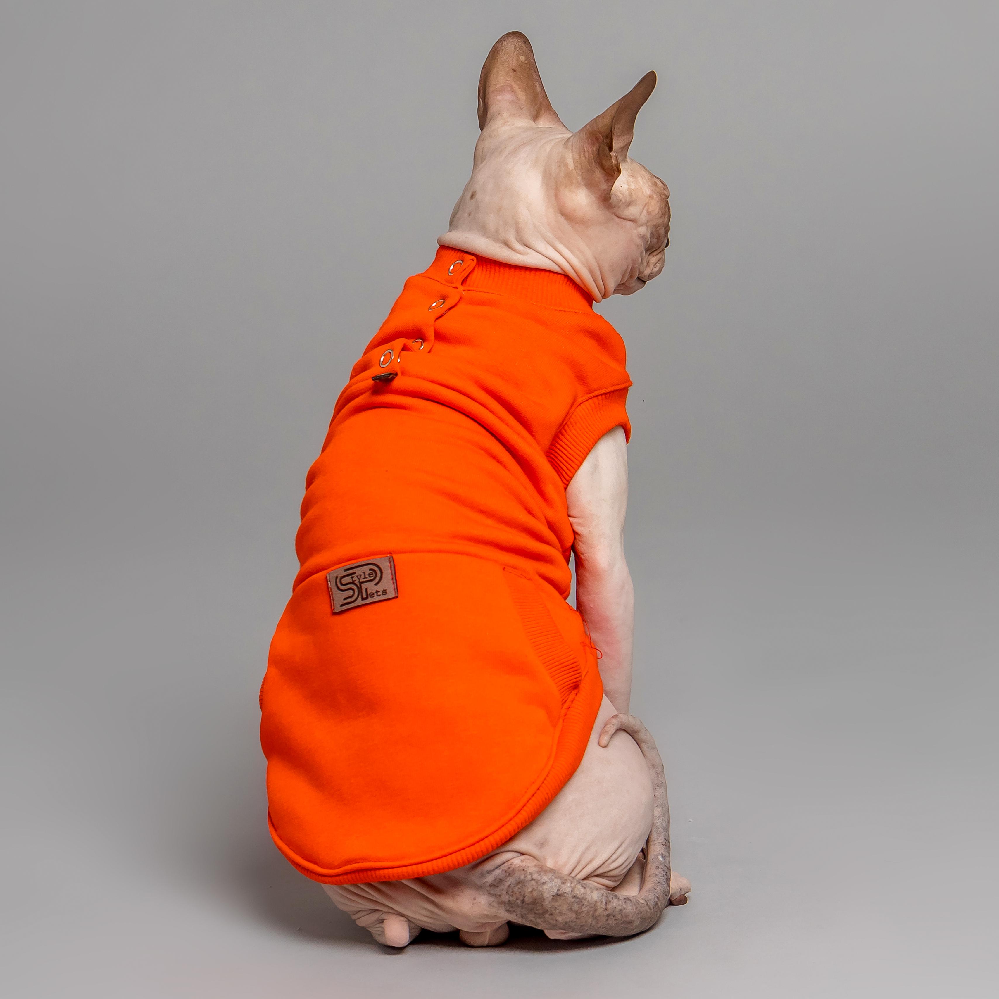 Майка спортивная для кошек Style Pets TVIXI XL Orange (475XL) - фото 3