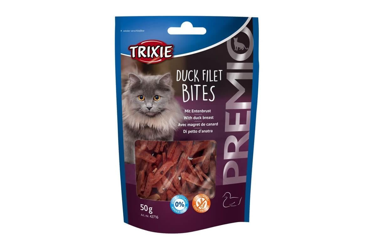 Лакомство для кошек Trixie PREMIO Duck Filet Bites 50 г (42716)