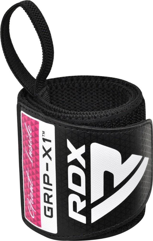Бинты для запястий RDX GYM WRIST WRAP R11 Black/Pink (A-013207) - фото 4 Бинты для запястий RDX GYM WRIST WRAP R11 Black/Pink (A-013207) - фото 4