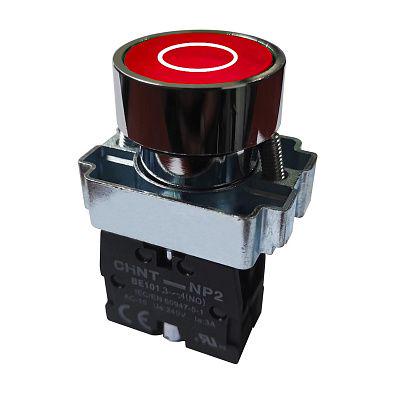 Кнопка керування CHINT NP2-BA4322 O 1NC 22 мм Червоний (576035)