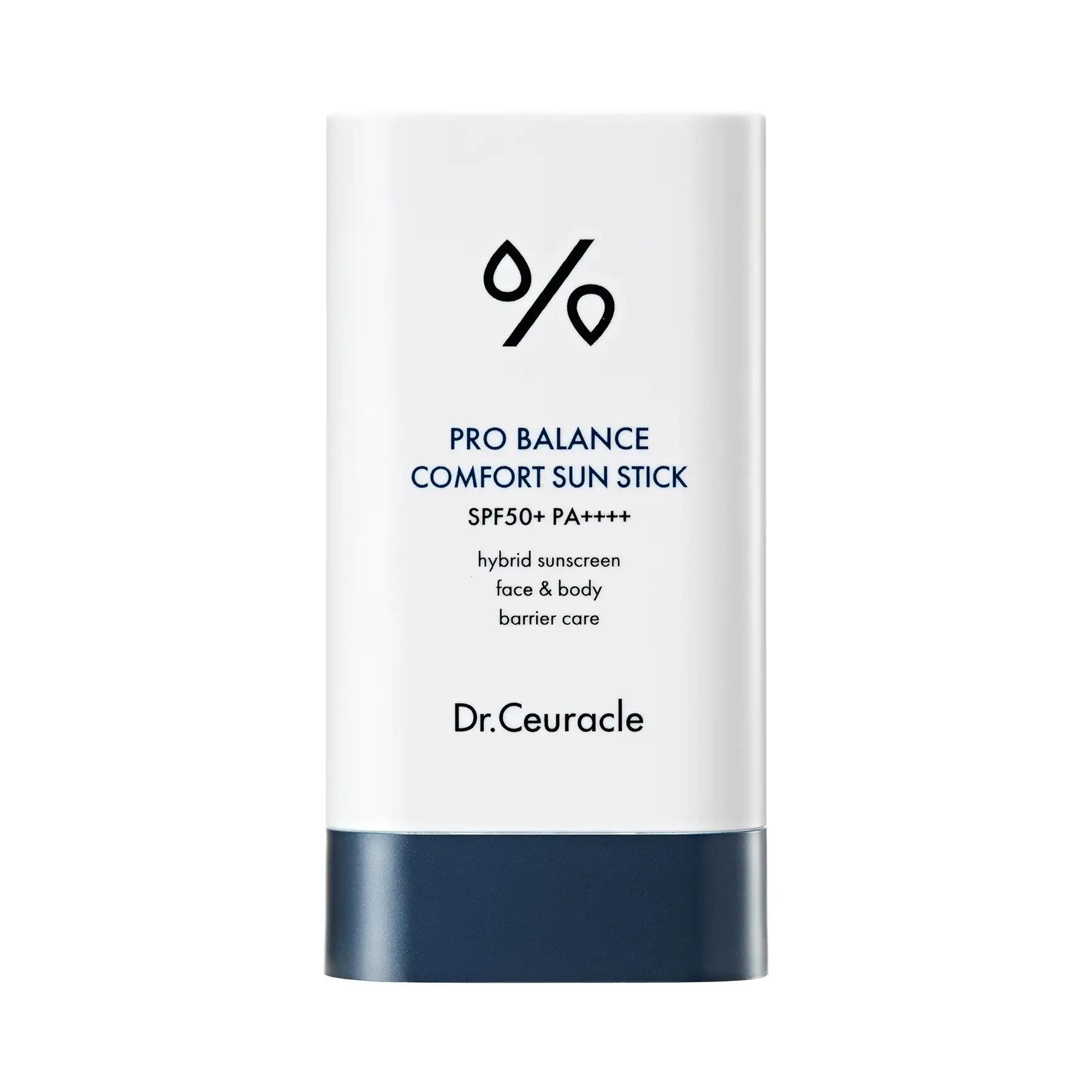 Сток с пробиотиками для лица и тела солнцезащитный Dr.Ceuracle Pro Balance Comfort Sun Stick SPF50+ PA++++ 18 г