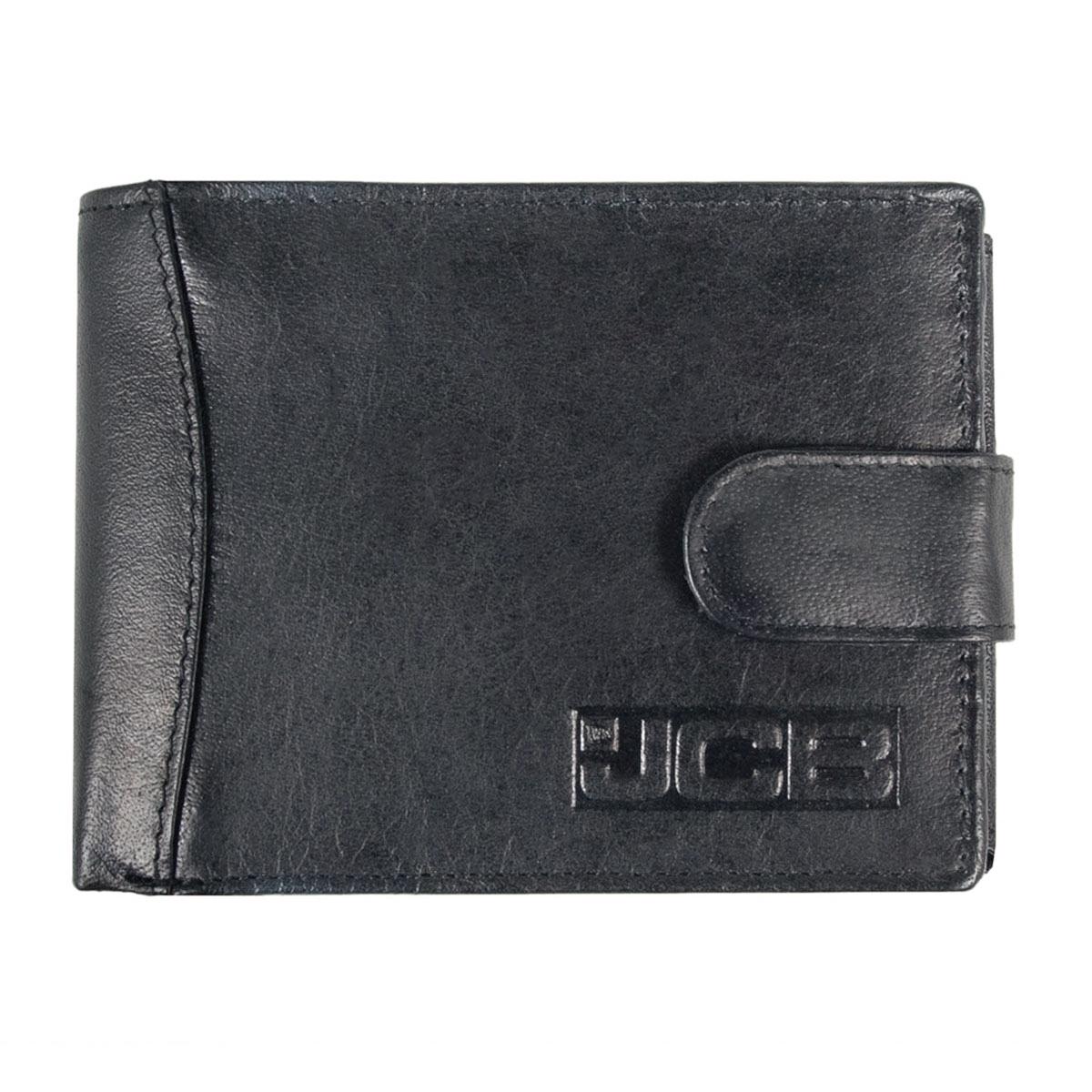 Кошелек кожаный мужской JCB NC53 Black (JCBNC53 BLK 1)