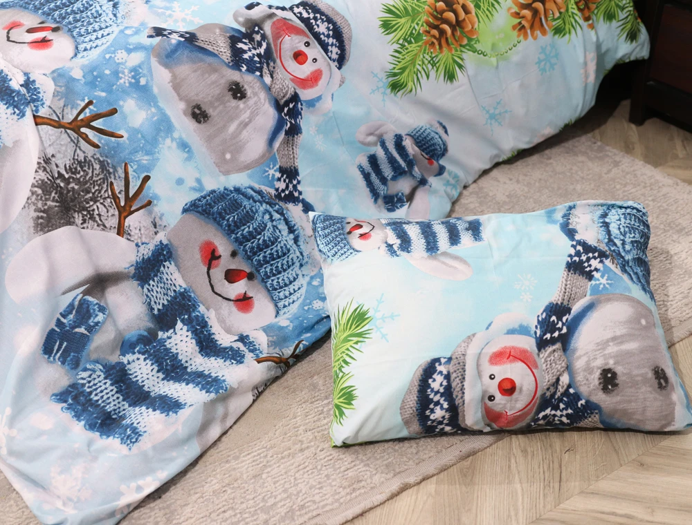 Комплект постельного белья ТМ Черешенька из бязи Gold полуторный 150х220 cм (157565) - фото 4