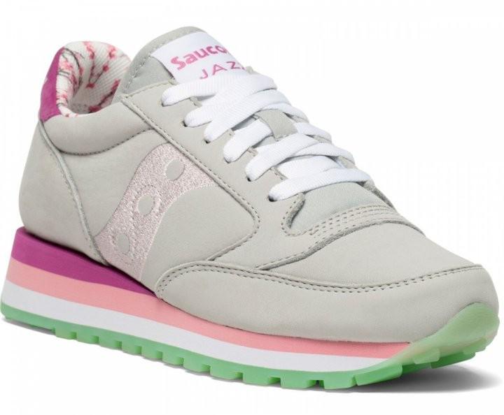 Кроссовки Saucony JAZZ TRIPLE 7.5 р. 38,5 24 см Серый (60579-3 38.5) - фото 3 Кроссовки Saucony JAZZ TRIPLE 7.5 р. 38,5 24 см Серый (60579-3 38.5) - фото 3