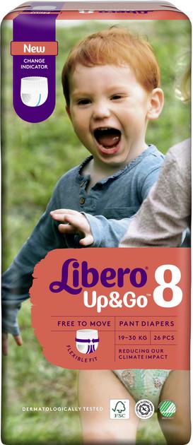 Подгузники-трусики Libero Up&Go 8 19-30 кг 26 шт. (2661376784) - фото 2 Подгузники-трусики Libero Up&Go 8 19-30 кг 26 шт. (2661376784) - фото 2