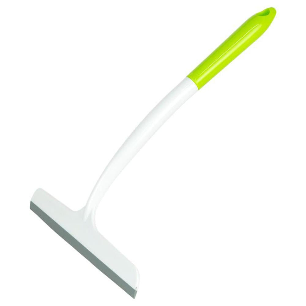 Скребок для скла з довгою ручкою 21x32 см Білий