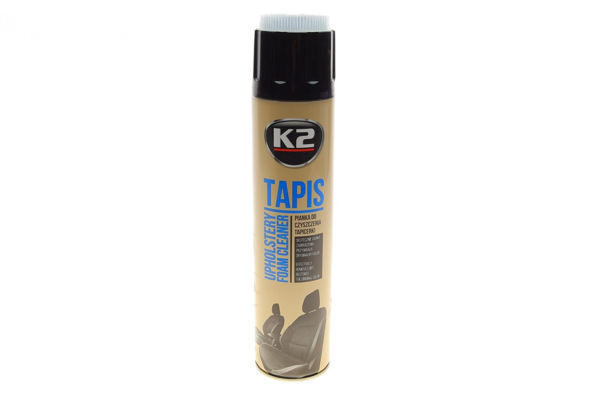 Засіб для очищення тканин K2 Tapis AeroBrush 600 мл + щітка (K206B)
