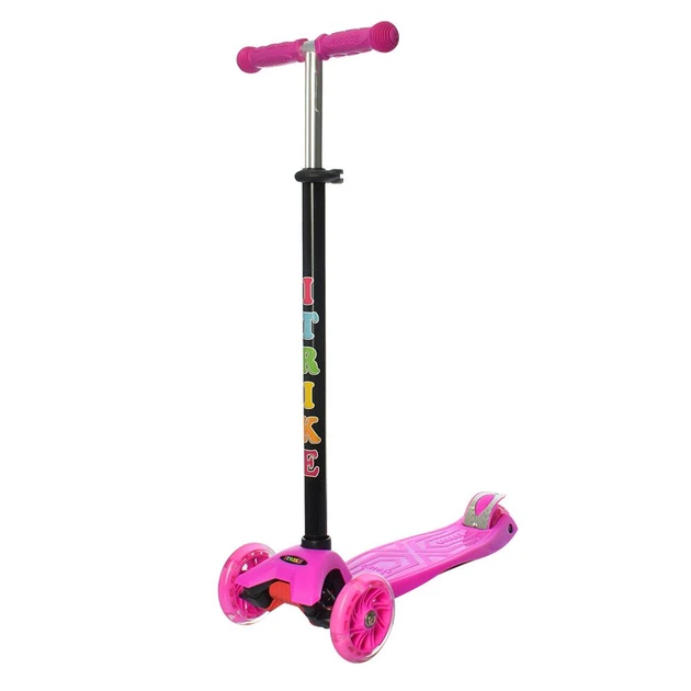 Самокат детский трехколесный iTrike JR 3-003-P Розовый (16pink)