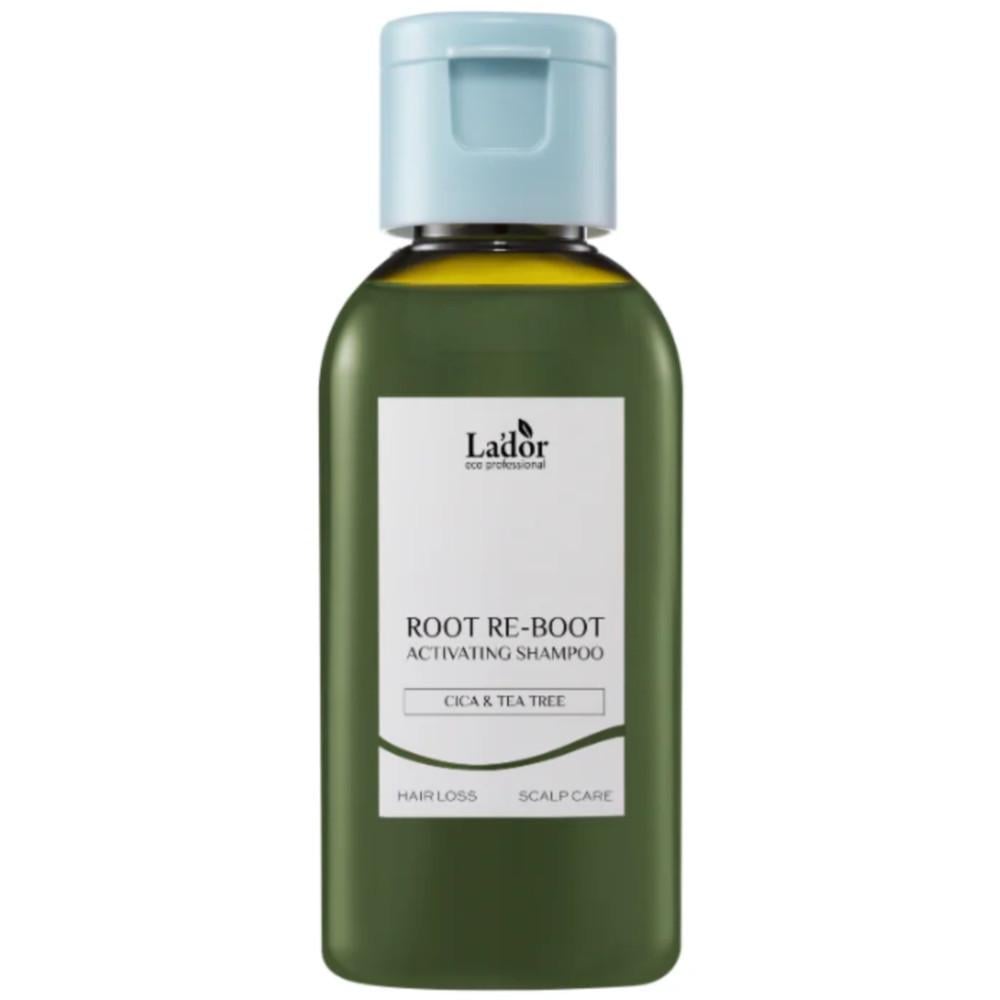 Шампунь активуючий La'dor Root Re-Boot Activating Shampoo Cica & Tea Tree від випадіння волосся для жирної шкіри голови 50 мл (2283999713)