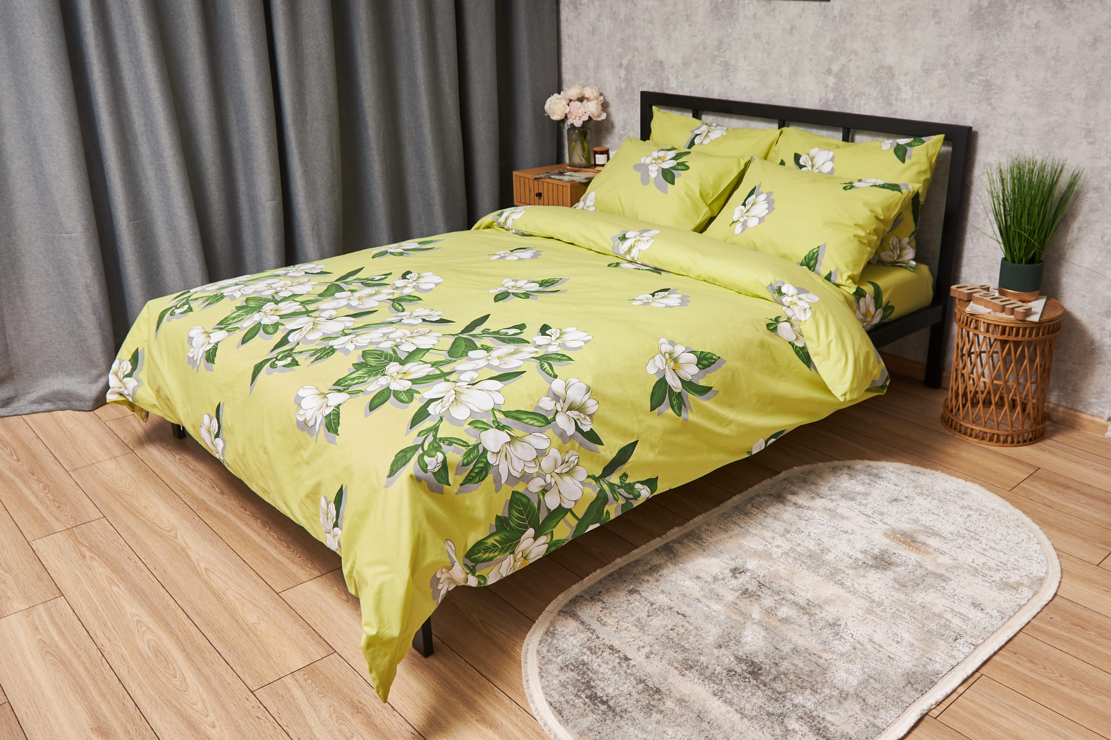 Пододеяльник Moon&Star Gold Люкс Wisteria бязь king size 220х240 см (MS-870000384)