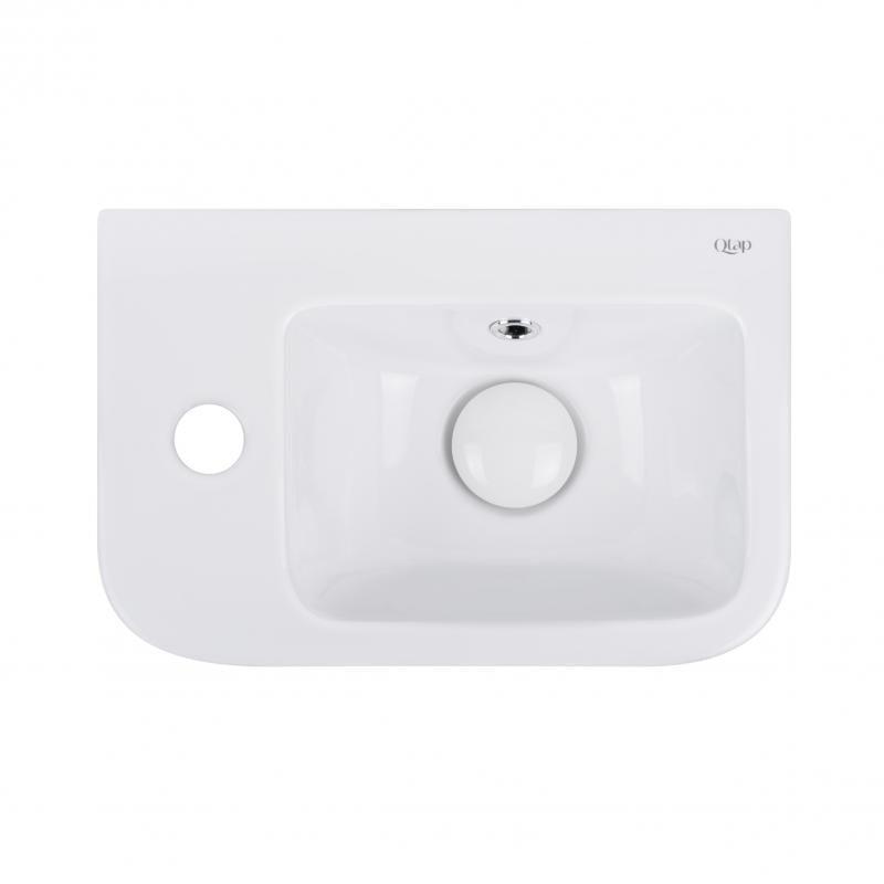 Раковина Q-tap Tern с донным клапаном QT171110100LW (14038) Раковина Q-tap Tern с донным клапаном QT171110100LW (14038)