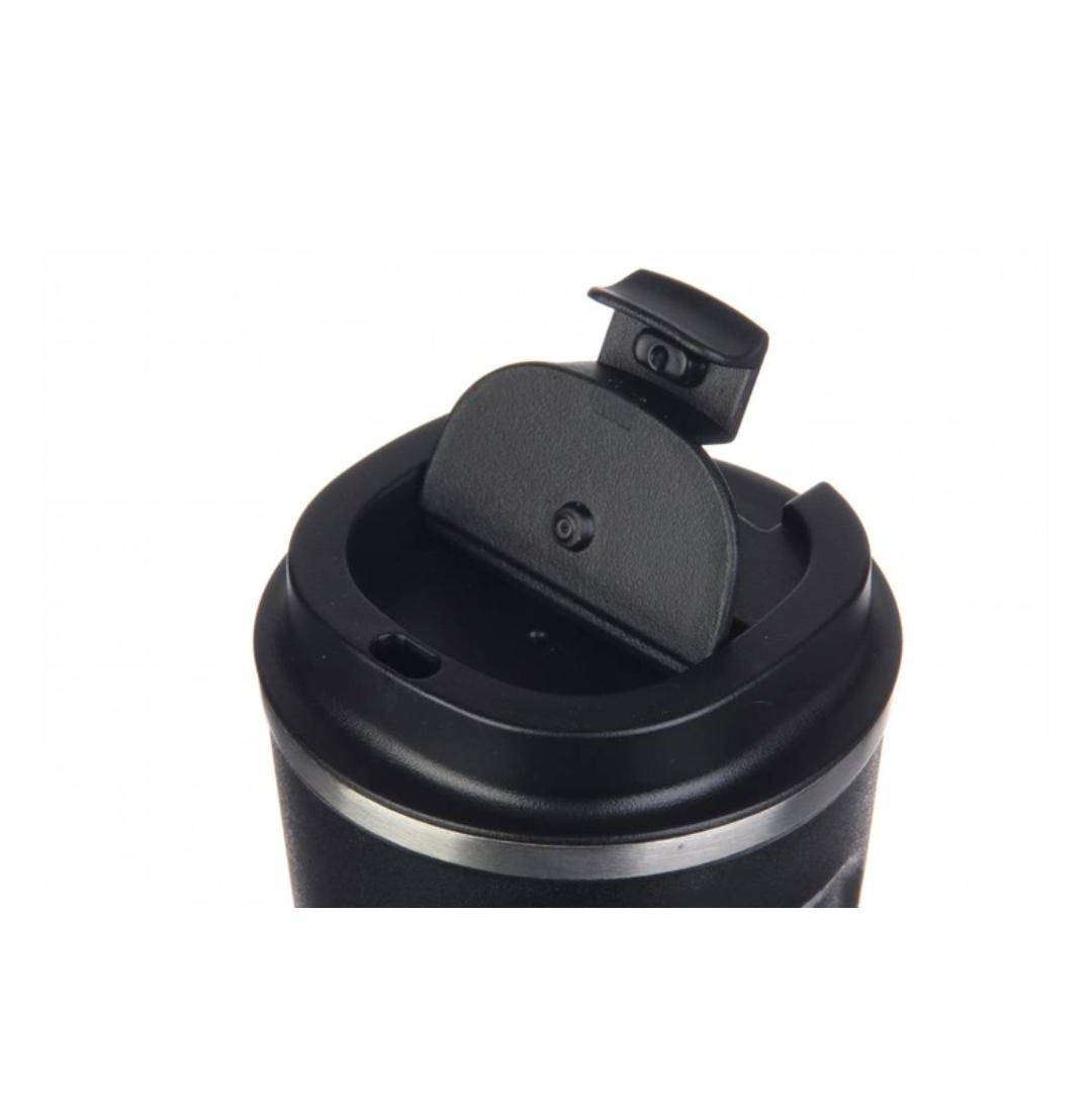 Термокружка Happy Life Coffee 380 мл Черный (18183232) - фото 2 Термокружка Happy Life Coffee 380 мл Черный (18183232) - фото 2