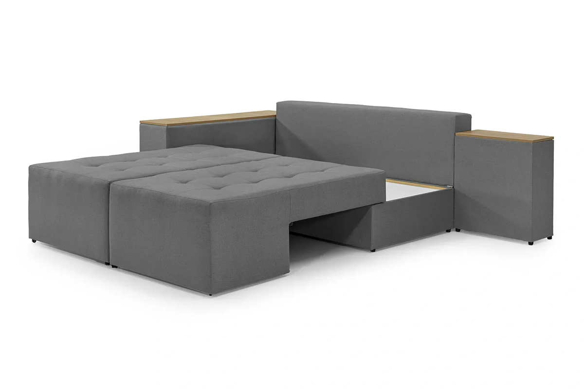 Диван угловой Домино 245х160 см Серый (29557837) - фото 5 Диван угловой Домино 245х160 см Серый (29557837) - фото 5