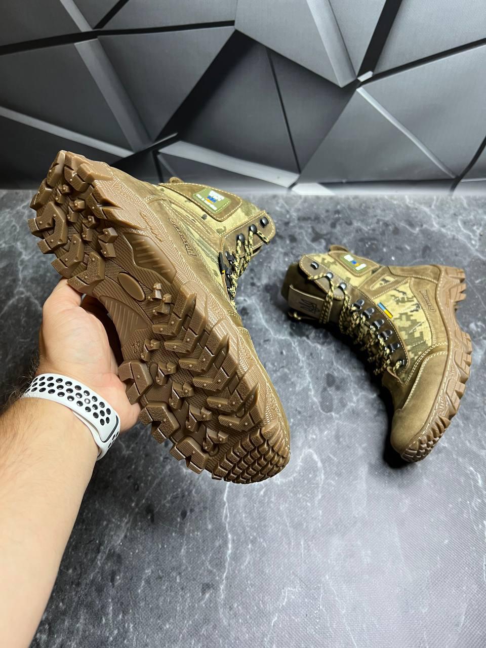 Берці зимові чоловічі з хутром р. 41 Койот/Піксель - фото 5 Берці зимові чоловічі з хутром р. 41 Койот/Піксель - фото 5