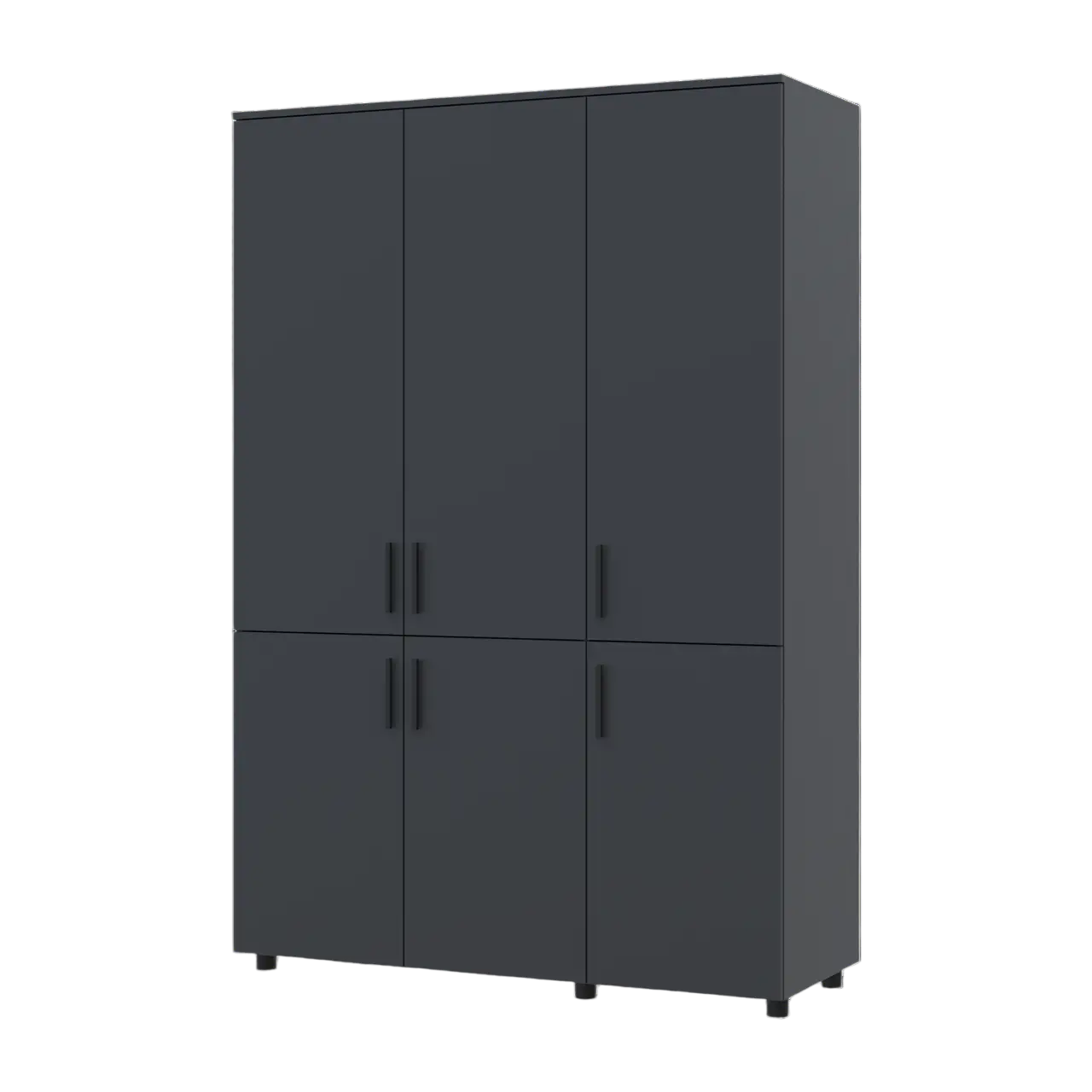 Шкаф для одежды Doros Торн 3 ДСП полки 135х51,6х200 см Антрацит (DRS-012082) Шкаф для одежды Doros Торн 3 ДСП полки 135х51,6х200 см Антрацит (DRS-012082)