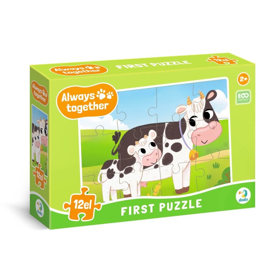 Пазл DoDo Завжди разом. Корівки 12 ел. (300633)