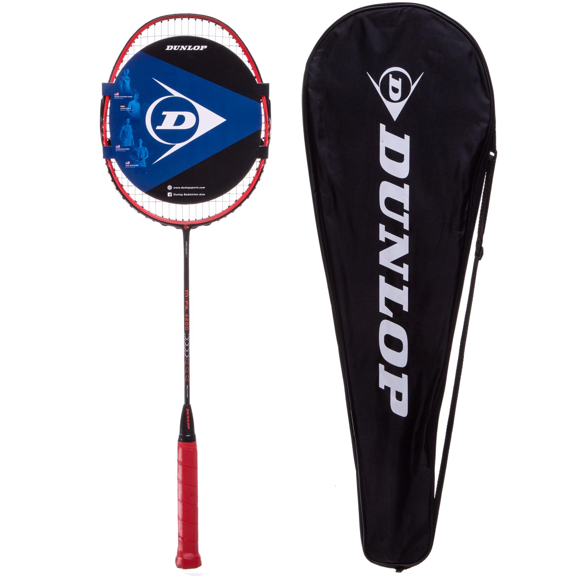Ракетка для бадминтона Dunlop DL13003513 D BR M-FIL 4200 G1 HL профессиональная (NA002831)