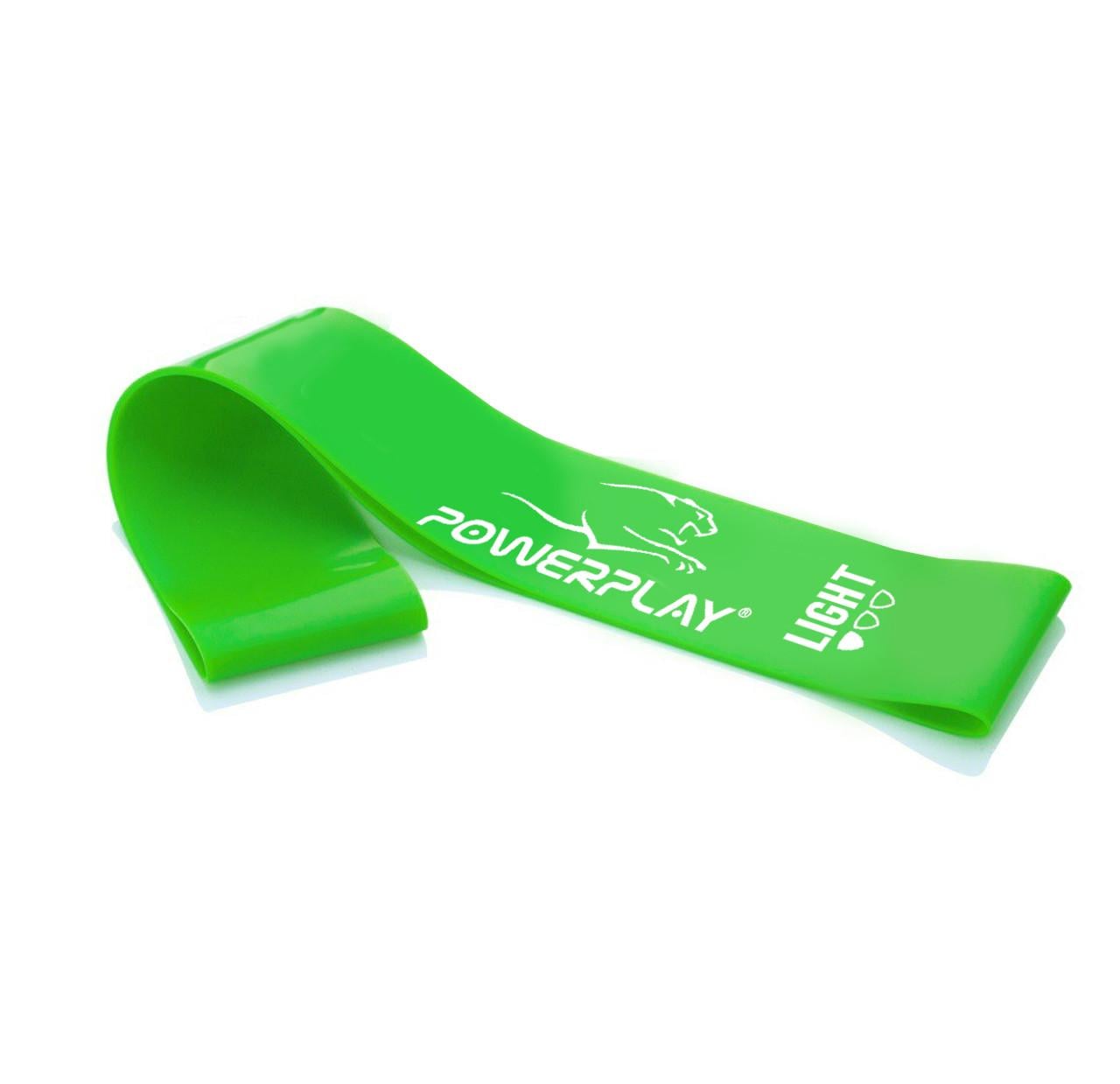 Резинка для фітнесу PowerPlay 4114 Mini Power Band 0,8 мм Light 5-8 кг Зелений