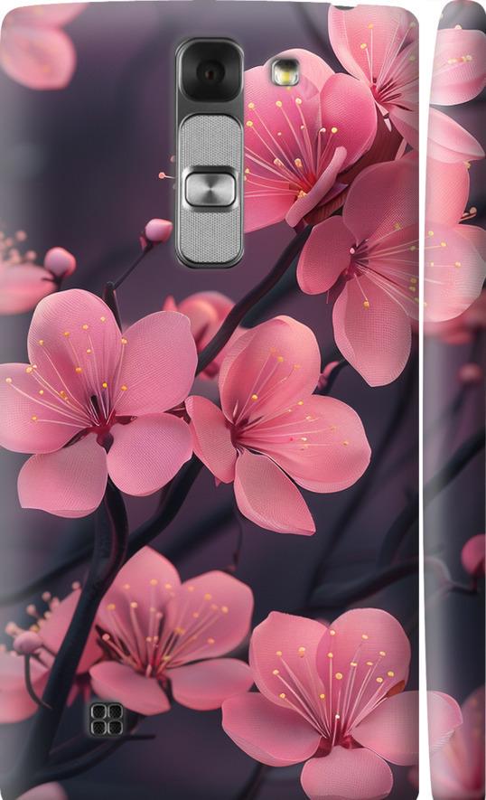 Чехол на LG G4c H522y Пурпурная сакура (6075c-389-42517)
