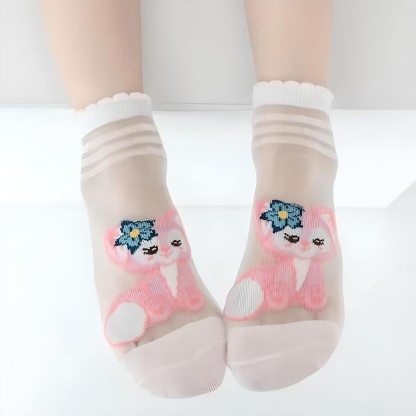 Носки детские M на стопу 13-15 см 5 пар Розовый (L00021-1) - фото 2 Носки детские M на стопу 13-15 см 5 пар Розовый (L00021-1) - фото 2