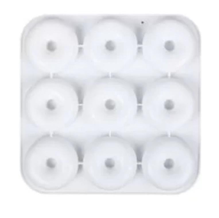 Форма силиконовая на 9 изделий Empire Пончик 28х28 см