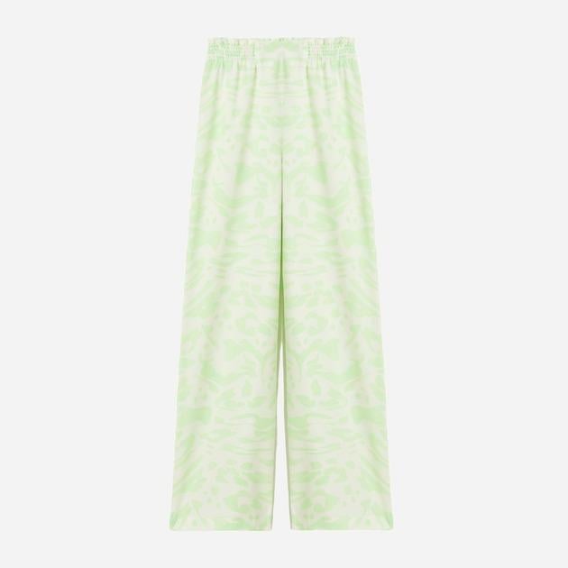 Штани дитячі H&M 1159584П принт 164 см Біло-Зелений (1111109408097)