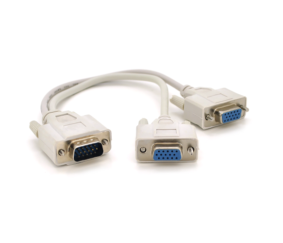 Розгалужувач VGA M - F 0,2 м White (26450942)