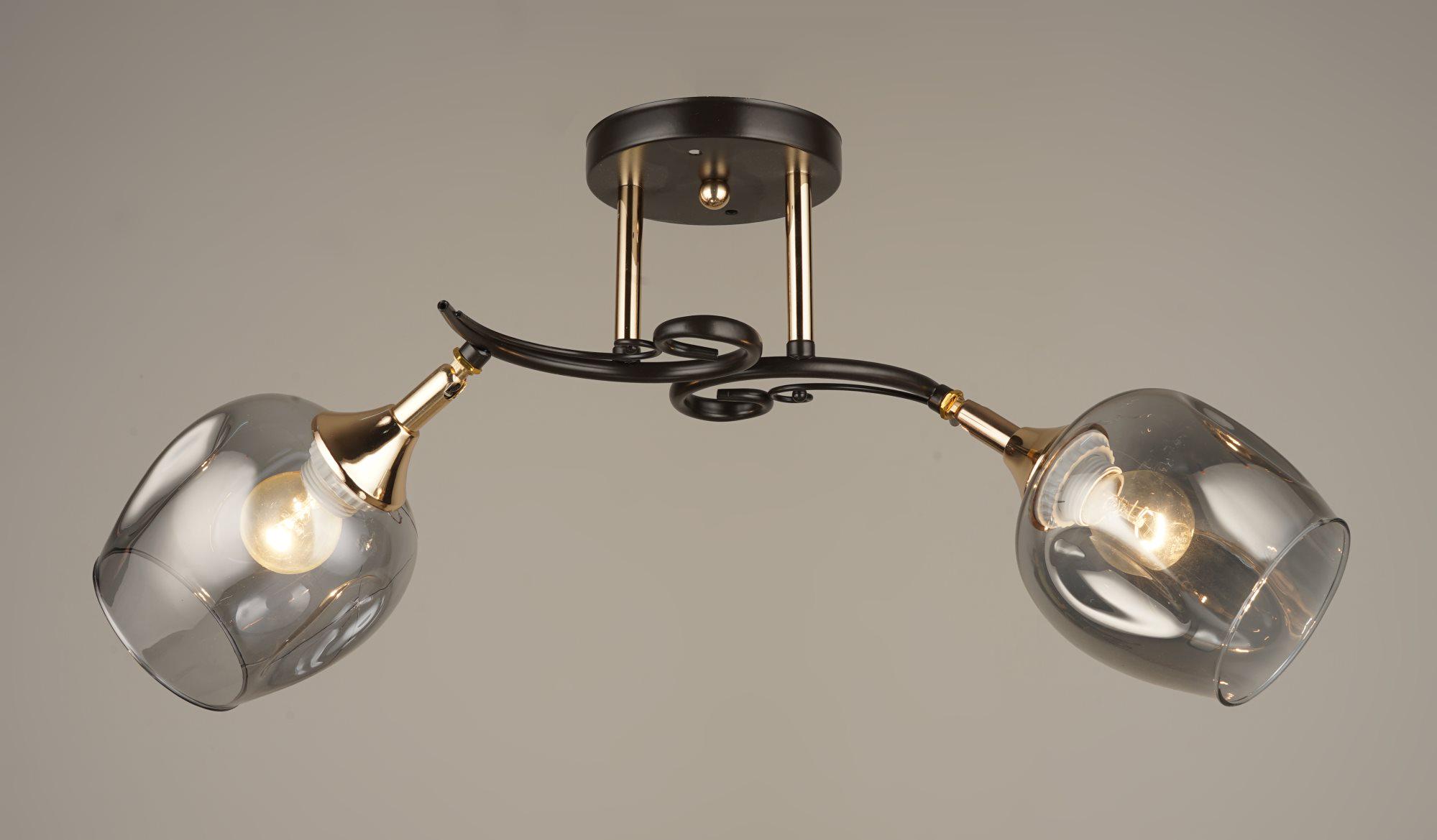 Люстра декоративная Sirius B N4476/2 COFFEE+FGD