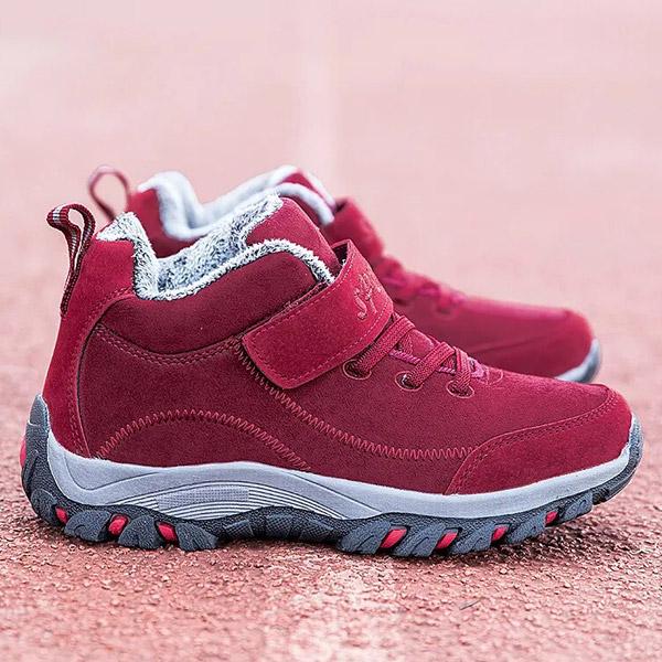 Кроссовки унисекс зимние подкладка и стелька из плюша KA00605-7 р. 39 24 см Красный (KA00605-7) - фото 6