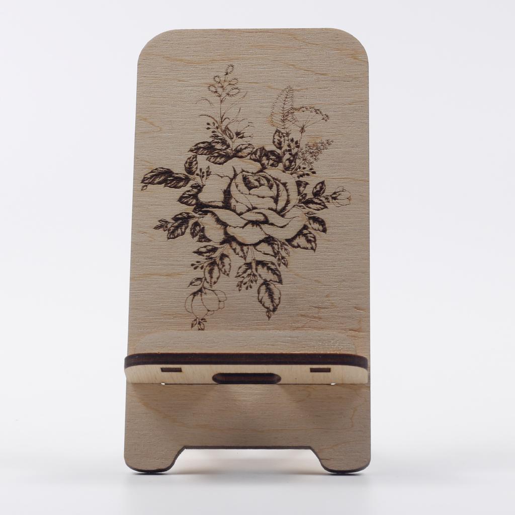 Підставка-тримач для телефону з дерева 49 (03020052) Підставка-тримач для телефону з дерева 49 (03020052)