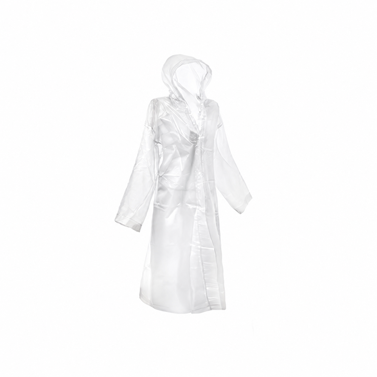 Дождевик одноразовый Stenson 120x65 см One Size White (R30808)