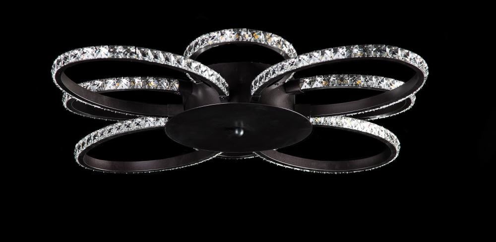 Светодиодная люстра Ray LK62112/4+4 LED CF (IR006822)