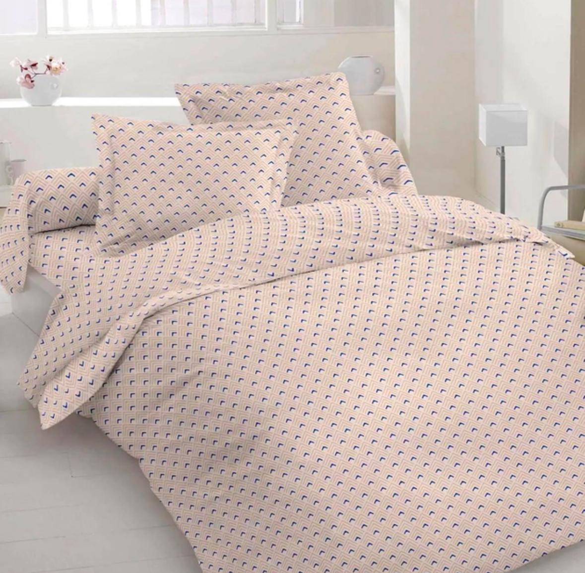 Комплект постельного белья Vital Textile Голд Люкс бязь полуторный 150х220 см (BL1.5-728)