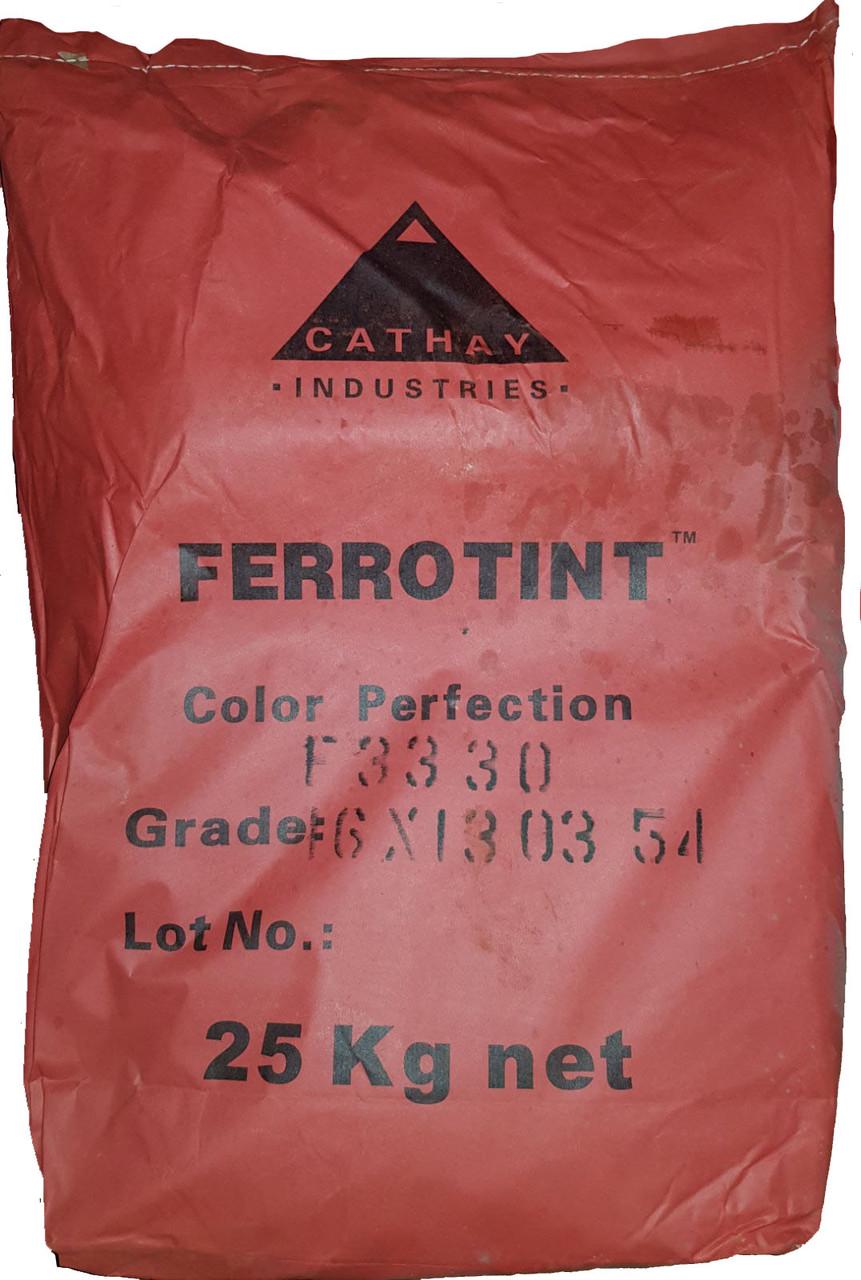 Краситель вишневый железоокисный FERROTINT F 3330 Cathay Pigments Group сухой 25 кг