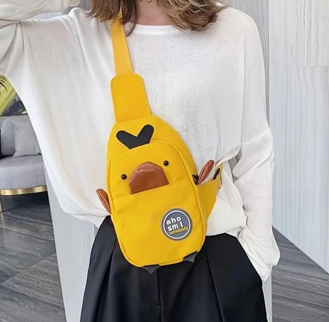 Сумка через плечо Ahosmi Somebody Утенок Желтый (27829601) - фото 2