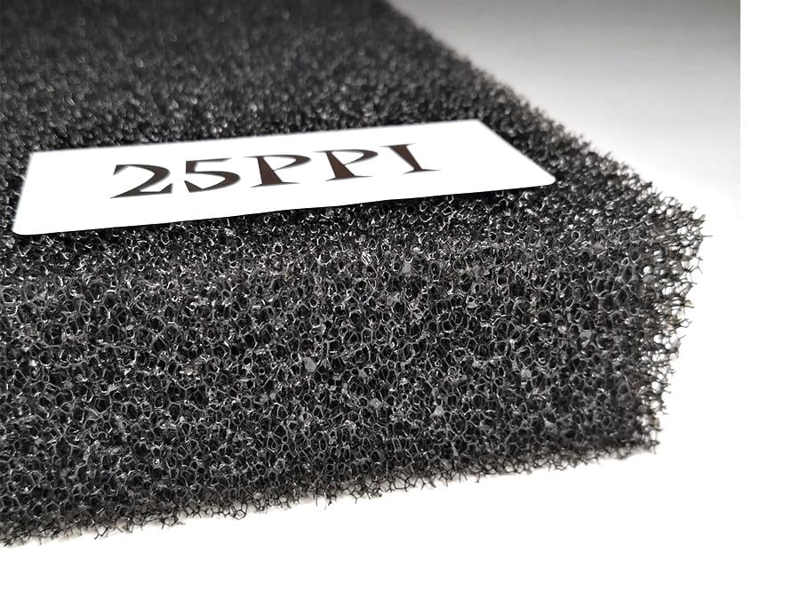 Наполнитель для фильтров крупнопористый Aqua-Tech Filter sponge 25 ppi 50x50x2 см Black (AT-FSL50502)