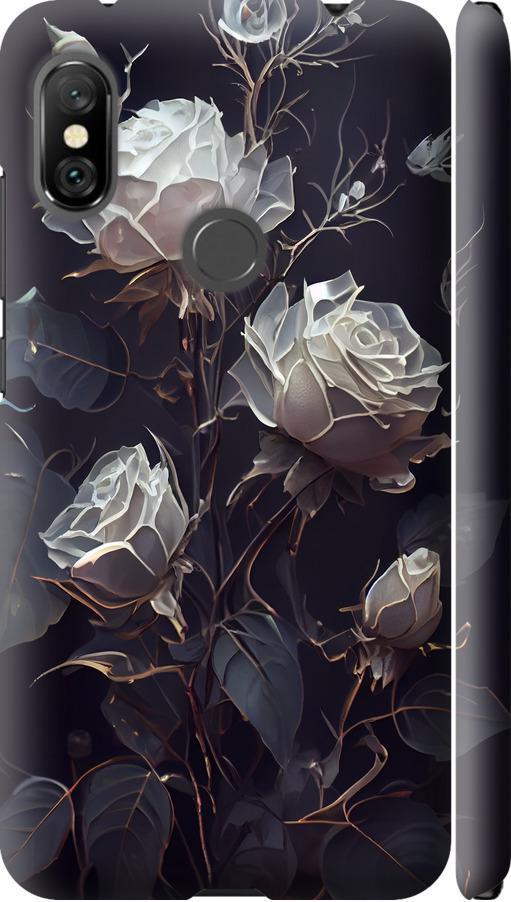 Чехол на Xiaomi Redmi Note 6 Pro Розы 2 (5550m-1551-42517) Чехол на Xiaomi Redmi Note 6 Pro Розы 2 (5550m-1551-42517)