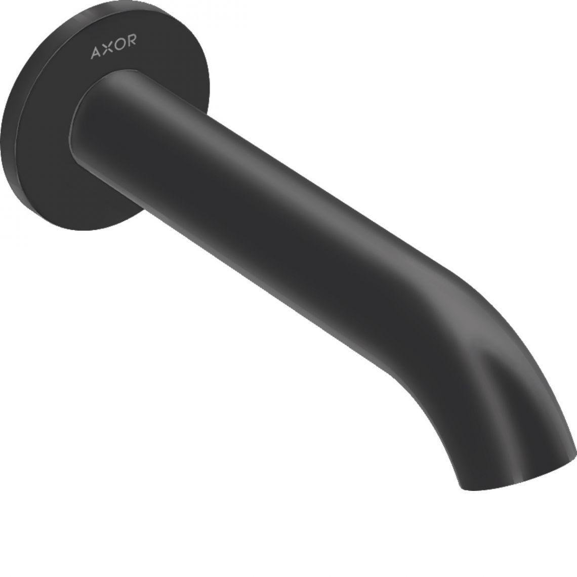 Излив для ванны скрытого монтажа Axor One 191 мм Black matt (38411670)