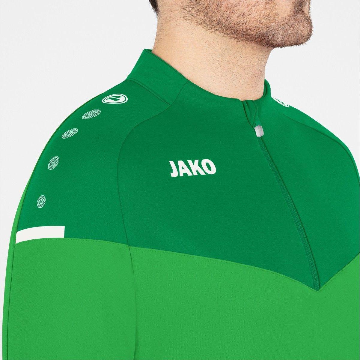 Реглан Jako ZIP-top CHAMP 2.0 620-22 XL Зеленый - фото 6