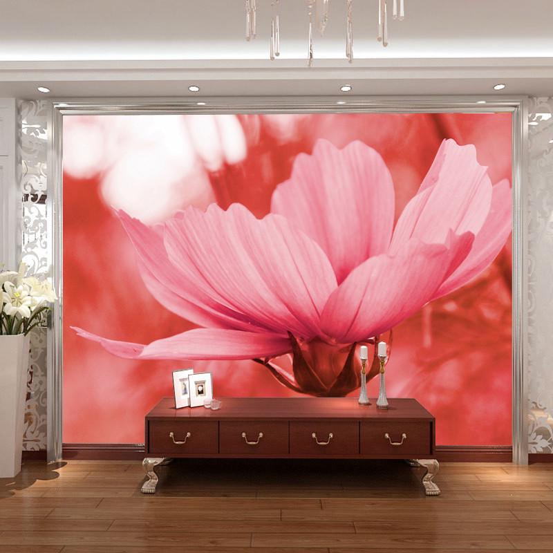 Фотообои 3D флизелиновые цветочные для спальни/зала/кухни Цветок
